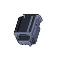 AMP Connectors - TE Connectivity 1801179-1 ກອງຫຼັກ 3W RECEPTACLE HPSL CONNECTOR ສີດຳ