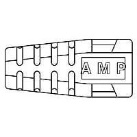 AMP Connectors - TE Connectivity 520852-1 ບູດ 6 SDL RND PLUG ບູດ ບັນຈຸຈຳນວນຫຼາຍ