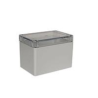 Bud Industries PNR-2603-C ກ່ອງ NEMA ກ່ອງ NEMA ມີຝາປິດແຈ້ງຊັດ (4.7 X 3.2 X 3.4 ນິ້ວ)