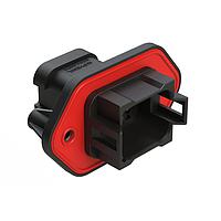 Amphenol SINE Systems AT04-08PB-PMR7G ຕົວເຊື່ອມຕໍ່ 8 ຂາ Rcpt Pnl Mnt B RD Seal/Gasket