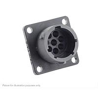 Eaton Souriau-Sunbank UTSX0128PW ຮອບຮອງສ່ວນສີ່ແຂນຮອບຮອງ, ບໍ່ມີພາກຫຼັງ, ສໍາລັບ 8 ຕິດຕໍ່ຜູ້ຊາຍ, IP68/69K, ການກຳນົດກະແຈ W