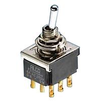 AMP Connectors - TE Connectivity FTG09G04 ສະຫນັບສະຫນູນ Toggle SPDT (ON)-OFF-(ON) 6A PNL TOGGLE