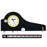 INSIZE 2234-4E Thread Pitch ເຄື່ອງມືວັດແທກ (0.5-4”/12.7-101.6”; 0.0005”)