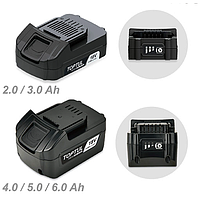 TOPTUL KAL-0105 ຫມໍ້ໄຟ Li-ion (18V; Ah 5.0)