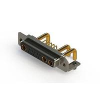 EDAC 630-13W3650-3N3 ຕູ້ຕິດຕໍ່ D-Sub ປະສົມມຸມຂວາ ຕູ້ຕິດຕໍ່ພະລັງງານ Combo D-Sub