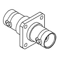 Radiall R141710000 ຕົວແປ RF - ໃນຊຸດ BNC / ຕົວແປກະທົບສີ່ແຂນ ຍິງ-ຍິງ