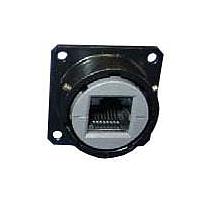 Amphenol Socapex RJF2SA5B ການປິດຜົນການຕໍ່ຕົວມົນລົດ RJ Fld SQFlg PC Tail Trans Sealing RJ45