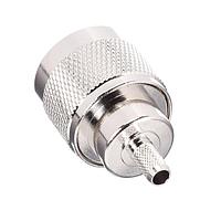 AIM-Cambridge / Cinch Connectivity Solutions CPN-1 ຕົວເຊື່ອມ 3PC RG-58 PLUG