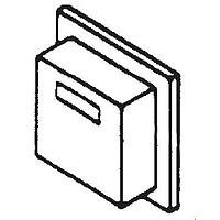 Honeywell AML52-A10K ເລນສ໌ SQ LED ປຸ່ມສີດຳ ບໍ່ມີຄໍາອະທິບາຍ