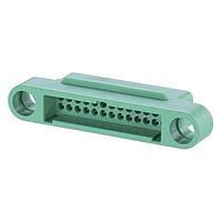Harwin G125-324269600 ກອງສະຫນອງສາຍສະເພາະ Gecko-SL DIL Male Crimp Connector Housing, ບໍ່ມີການຍຶດດ້ວຍກຸງສະເພາະ, 13+13 ຈຸດຕິດຕໍ່