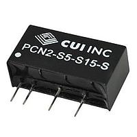 CUI Inc PCN2-S24-D12-S ອິສເອລເທດ 21.6-26.4Vin +/-12V +/-83mA 2W Iso SIP