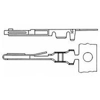 Hirose Electric QR/P8-PC-221 ຕິດຕໍ່ PIN CONTACT CHAIN THIN WIRE