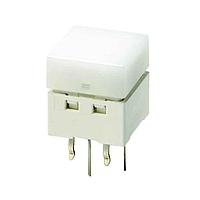 Omron Electronics B3W-9010-R2R ສະວິດສຳຜັດ 12x12ມມ ກະທັດຮັດ ແບບມີໄຟ 2 ໄຟ LED ສີແດງ ຝາສີແດງ