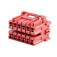 Molex 505605-1202 ຮາກຮອງ Receptacle CP3.3 RECPT 3.3mm DR 12CKT POLZ PsInLk RD