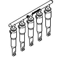 Molex 19431-0064 ຂາຂໍ້ມູນ MALE PIN STRIP 10- 12TW AWG MX150L