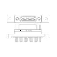 Raychem - TE Connectivity 1532276-7 ຕູ້ຕໍ່ Micro-D D-Sub M83513/25-C02NN MCKS-N1-B-21SST1A