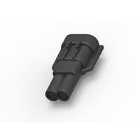 AMP Connectors - TE Connectivity 173063-2 ຮູຊິ້ງ .070 ECONOSEAL 2P CAP HSG