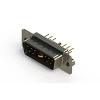EDAC 627-11W1224-1TA ຕົວເຊື່ອມຕໍ່ Mixed Contact D-Sub Connectors Vertical Combo Dsub