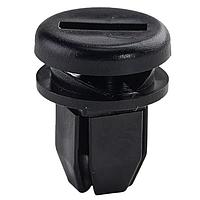 Essentra Components QTPF-1BK ກຸມສະແກ້ວ & ອຸປະກອນຢືດ 1/4 ການຫຼັກກວດພານເລ ດຳ, 2-5MM ຢືດ