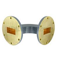 Fairview SMF137HB WR-137 Waveguide H-Bend Commercial Grade Using UG-344/U Flange With a 5.85 GHz to 8.2 GHz Frequency Range