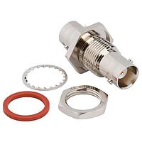 Amphenol RF AD-BNCJBNCJ-4 ອະແດບເຕີ RF - ໃນຊຸດ BNC Jack ເຖິງ Jack IP67 Blkhd Adapt.