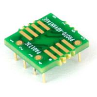 Chip Quik PA0173C ອາແດບເຕີ PSOP-8 ເປັນ DIP-8 SMT Adapter (50 mils / 1.27 mm pitch) Compact Series