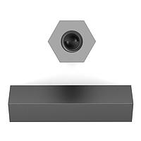 RAF Electronic Hardware M1008-2545-AL ຕົວຍືນສະເພາະພິເສດຮູບກົງມົນມິຕຣິກຍິງ 4.5mm ກົງ X 11mm X M2.5 ການກວດສອບ