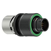 ODU C11WDM-P17XMM0-0000 ປລັກ HD S plug W SL, ຂະໜາດ 1, IP6K8 / IP6K9K, 17 ຕິດຕໍ່, ກະແຈ D (ສີຂຽວ)