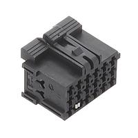 AMP Connectors - TE Connectivity 1241581-1 ຮອບຮອງ HSG CAP 017P F/H