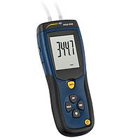 PCE P05 ເຄື່ອງວັດແທກຄວາມດັນທີ່ແຕກຕ່າງ (0.001~0.344 bar)