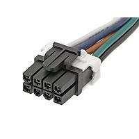 Molex 45135-0801 Discrete Wire Cable Assemblies MiniFit TPA2 8CKT DR 150MM OTS CBLE ASSY