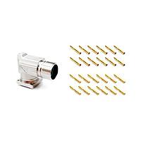 Amphenol SINE Systems MA5RAP1202S-KIT ຕົວເຊື່ອມຕໍ່ມິຕຣິກຮູບວົງມົນ 12 ຕໍ່ຕົວຍິງ skts ຂະໜາດໃຫຍ່ flange