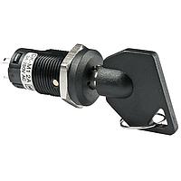 NKK Switches CKM12ATW01-005 ສະຫນັບສະຫນູນ Keylock SPDT 3A 16MM ON-ON TUBE KEY