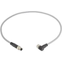 HARTING 21348083380005 ເສັ້ນສາຍເຊນເຊີ / ເສັ້ນສາຍອັກຕູເວດ M8 3PIN M/F STRT/RA ສອງທ້າຍ 0.5M PVC