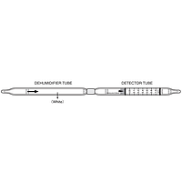 Kitagawa 721 XYLENE (+) ທໍ່ເຄື່ອງກວດຈັບທີ່ໃຊ້ກັບປໍ້າຕົວຢ່າງອາກາດ (0.1-1.4ppm)