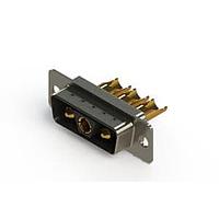 EDAC 627-3WK3222-4N1 ຕົວເຊື່ອມຕໍ່ Mixed Contact D-Sub Connectors Vertical Combo Dsub