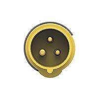 Amphenol Tuchel 2CMA101946R1000 ຕົວເຊື່ອມຕໍ່ 2P+E ປລັກອຸດສາຫະກຳ. ແທນທີ່ສ່ວນ# 216EP4