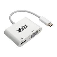 Tripp Lite U444-06N-HV4K USB Type-C ເປັນ HDMI, VGA USB-C ເປັນ HDMI/VGA 4K ADPT,M/F