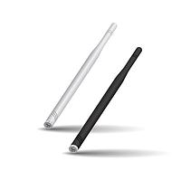 KYOCERA AVX X9001376-4GDRMW ເຄື່ອງຮັບສັນຍາ GSM, LTE, 2G/3G/4G/5G Cellular/LPWA Whip ພາຍນອກ ສີຂາວ RP-SMA