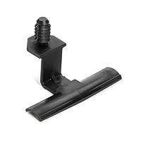 HellermannTyton 133-03836 ຄລິບຜູກມົດຢູ່ Standoff Bundling Clip, ຍາວ 1.4", ຄວາມຫນາຂອງແຜ່ນ 0.02 - 0.19mm, PA66HIRHS, ສີດຳ, 1500/ctn