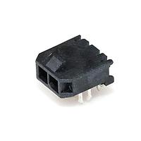 Molex 43650-0210 Shrouded R/A HDR SMT 2P GOLD ມີກຣິບກັບການຢືນຢັນ