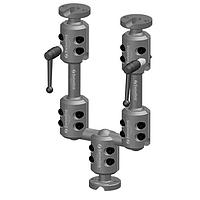 Swivellink SLM-11050XS ຊຸດພື້ນຖານຂາງຄູ່ ຊຸດຂາງຄູ່ຂະໜາດນ້ອຍມີລິ້ງຄູ່ 50MM