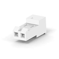 AMP Connectors - TE Connectivity 3-641151-2 ການປະກອບ Receptacle 02P MTA156 ASY 24AWG WHT LF
