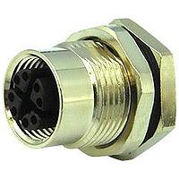 Stewart Connector SS-12400-003 ຕົວເຊື່ອມ M12 X-Code ຕົວເຊື່ອມ ຕັ້ງຕົວ ຜູ້ຍິງ ຕິດຕັ້ງຫຼັງ PCB ກະຕ່າງ IP67