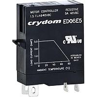 Sensata Technologies - Crydom ED06F5 ອິນດິເຄເຕີ ປລັກ ອິນ 48VDC 5A 35-72VDC ຄວບຄຸມ