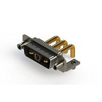 EDAC 629-3WK3650-3TD ຕູ້ຕິດຕໍ່ D-Sub ປະສົມມຸມຂວາ ຕູ້ຕິດຕໍ່ພະລັງງານ Combo D-Sub