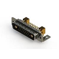 EDAC 629-17W2240-7T4 ຕູ້ຕິດຕໍ່ D-Sub ປະສົມມຸມຂວາ ຕູ້ຕິດຕໍ່ພະລັງງານ Combo D-Sub
