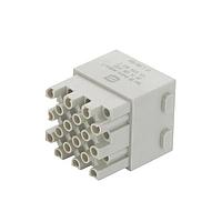 HARTING 09140363102 ໂມດູນ Han DD 36P ໂມດູນ QUAD ຜູ້ຍິງ CRIMP