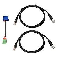 DIGI 76002138 ໂມດູນ Ethernet TX40 ITxPT Kit: ຕົວເສີມເຄື່ອງຈັບສະຫນອງພະລັງງານ TX router ITxPT, ສາຍສະເໜີພະລັງງານ, 10cm, ສີດຳ; ສາຍ Ethernet M12 X-code ຊາຍ, RJ45, Cat 5e, 1m, ສີດຳ