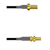Amphenol Custom Cable Q-2V03M0003108i ສາຍສັນຍານ RF SMA-SJ/SMB-SJB G174 108I